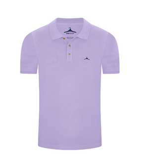 Camiseta Tipo polo Lila Wood