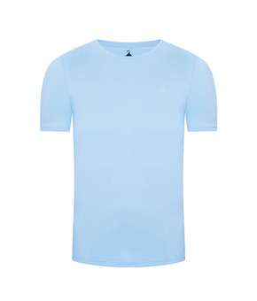 Camiseta Light Blue Crew Neck