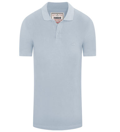 Camiseta Tipo Polo HUR Light Blue